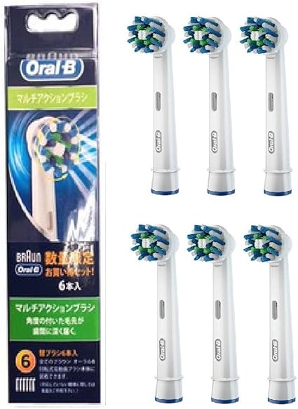 Amazon ブラウン オーラルb 替えブラシ マルチアクションブラシ 6個入り 3個入り 2 Eb50 6hb 正規品 ブラウン Braun 替えブラシ 通販