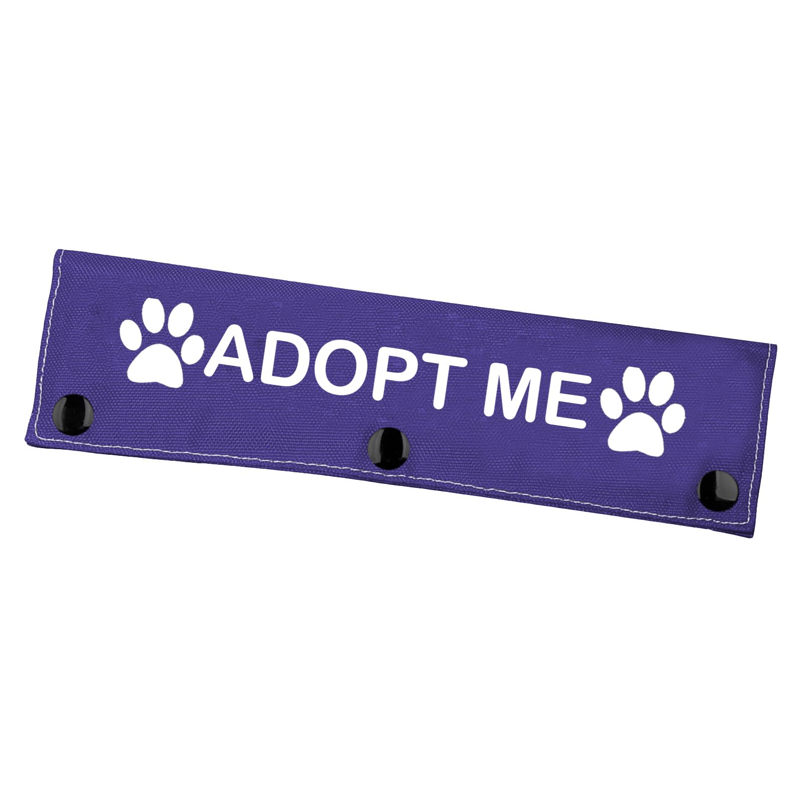 Rescue Dog Leash Sleeve Adopt Me Dog Leash Wrap Pet Adoption Patch (Adopt Me)