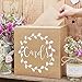 Ginger Ray Sturdy Wedding Day Card Box Natural Kraft with White Text Post Box Rustic Country