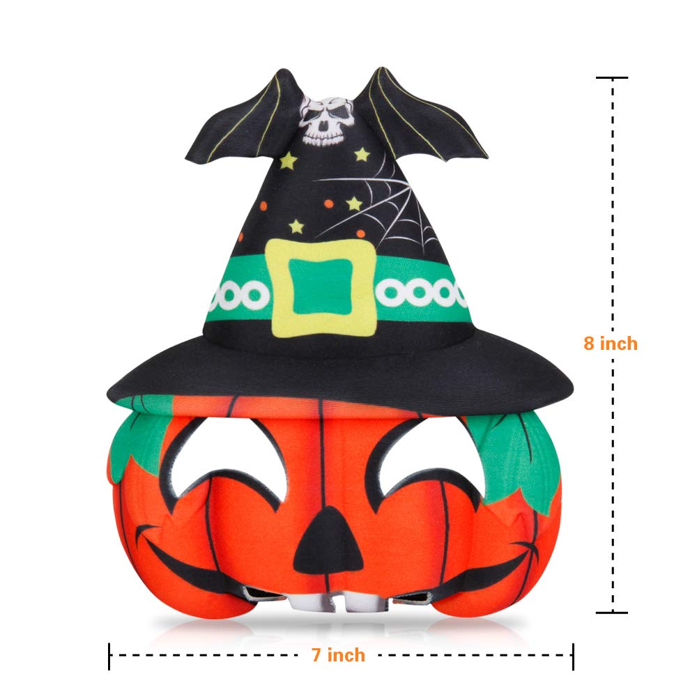 コウモリ かぼちゃ B07gs48lly 頭蓋骨 子供用 ハロウィーンマスク ままごとごっこ遊び 新しいブランド