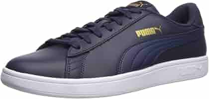 PUMA Men's Smash v2 Leather Plus Sneaker, Peacoat-Peacoat, 11 M US :  Amazon.sg: Fashion