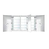 Krugg LED Medicine Cabinet 66 Inch X 42 Inch