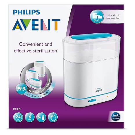 Philips Avent 3-in-1 Electric Steam Sterilizer