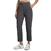 Libin Womens Casual Travel Pants 7/8 Stretchy Golf Pants Ankle Dress Pant Slacks Athletic Workout Sweatpants with 4 Pockets