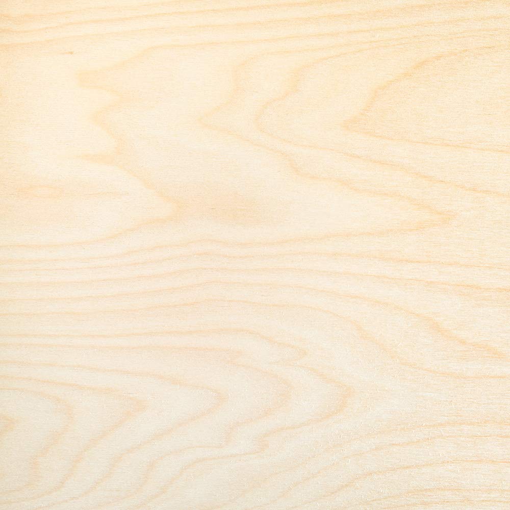 Buy 3mm 1/8" x 6" x 6" B/BB Baltic Birch Plywood (48pcs) Perfect for Arts & Crafts, School