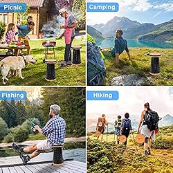 VOLIXOD Foldable Telescoping Stool