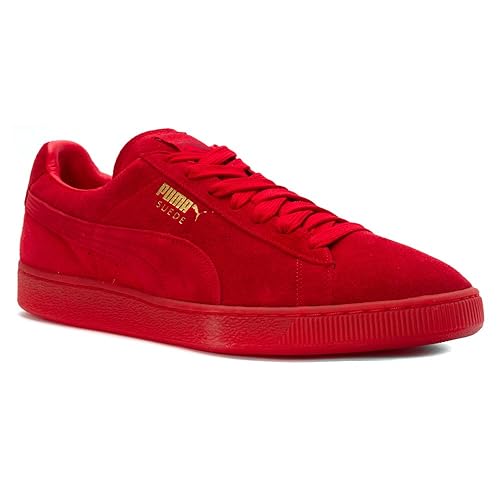 red suede pumas amazon