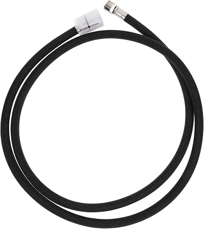 DOITOOL 1PCS Pull Down Faucet Replacement Hose 150cm Stainless Steel Black