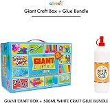 abeec Giant Craft Box plus Glue Bundle 1000+ Pieces 500ml Glue view 2