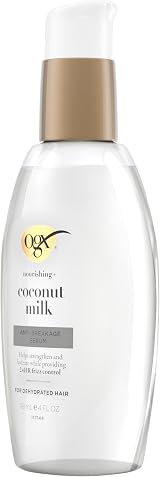 OGX 91008 Coconut Milk Anti-Breakage Serum 4oz Hydrating Strengthening view 6