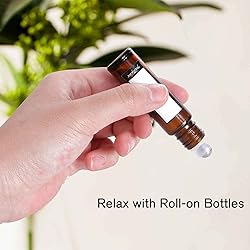 PrettyCare 4 Pack, 10 ml Essential Oil Roller