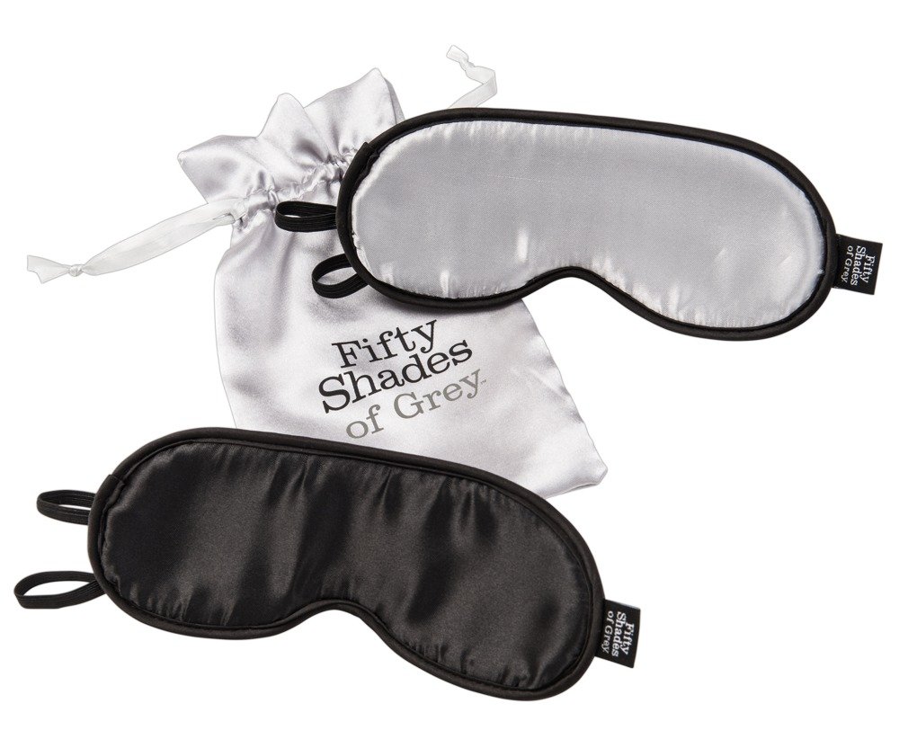 Fifty Shades of Grey No Peeking Soft Twin Blindfold Set