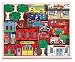 Melissa & Doug Deluxe Wooden 53-Piece Town Blocks Set