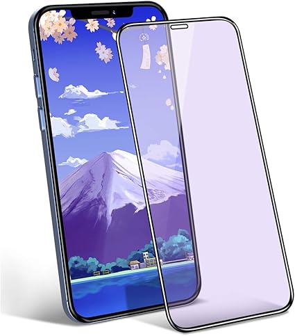 Amazon 最新版 Iphone 12 Mini ガラスフィルム ブルーライトカット Leaisan 強化液晶保護フィルム 目の疲れ軽減 日本製素材旭硝子製 フルカバー 超薄型 0 25mm 硬度9h 飛散防止 3d Touch対応 指紋防止 気泡防止 スクラッチ防止 貼り付け簡単 防爆裂目
