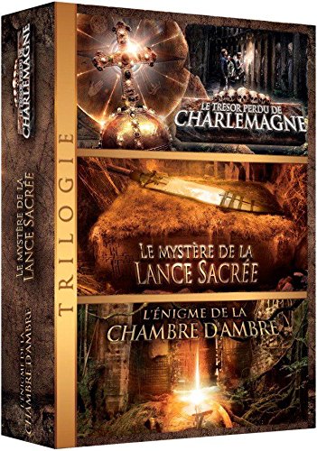 Trilogie Aventure : Le Trésor perdu de Charlemagne + Le Mystère de la Lance Sacrée + L'Enigme de la Chambre d'Ambre - Pack