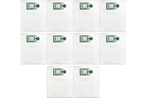 10 Pack Vacuum Filter Bags Compatible with Numatic Henry Hetty Basil James Vacuum Cleaners, Fits 180 200 250 Series Max-Vac