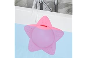 RANPHYKX Bathtub Overflow Drain Cover Tub - Silicone Bathroom Overflow Drain Cover, Bath Tub Overflow Cover, Bathroom Spa Accessories (Pink)