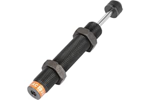 Oumefar M20 x 30mm Oil Pressure Shock Absorber Adjustable Pneumatic Plunger Hydraulic Buffer Adjustable Shock Absorber for Air Cylinder AC2030-2