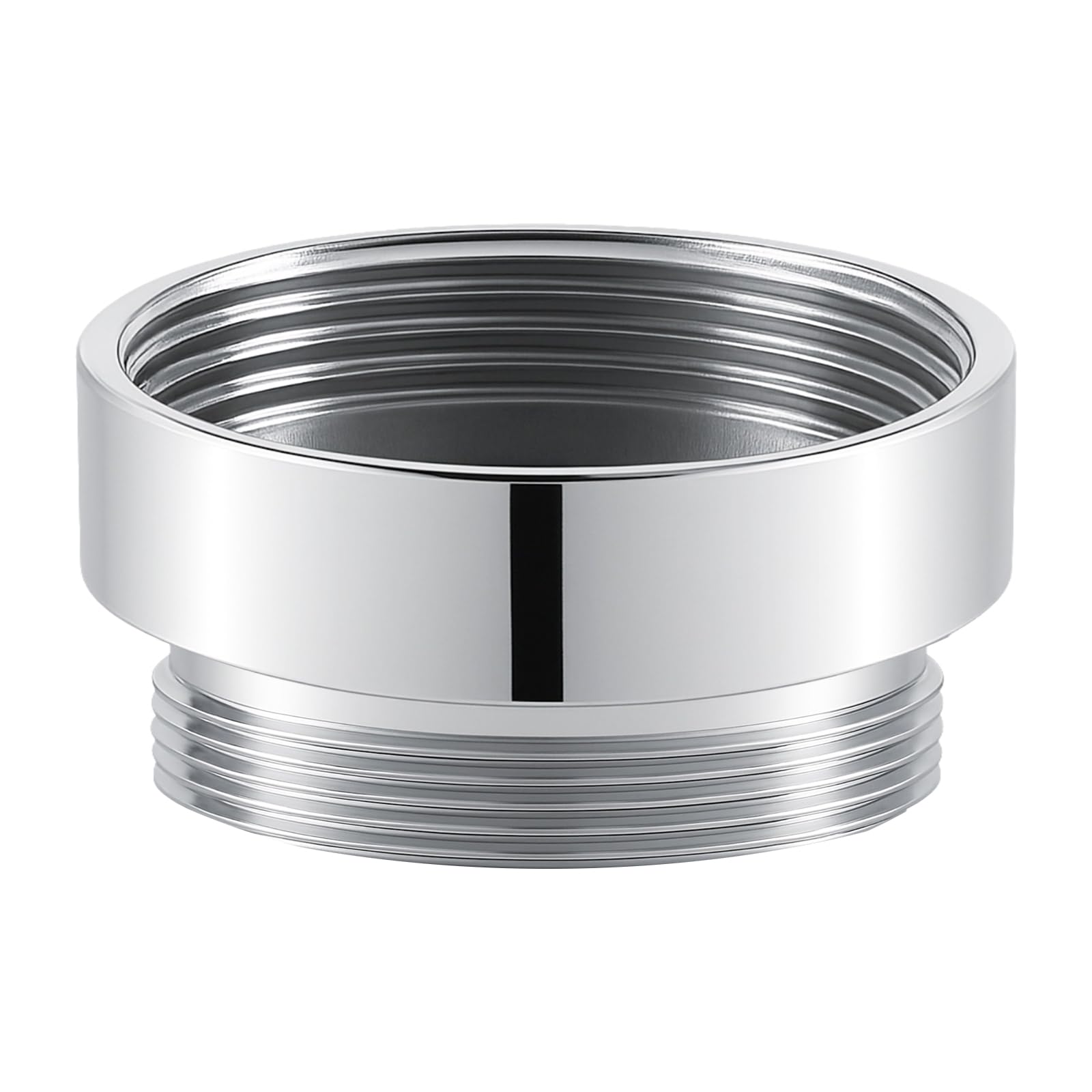 XNTONG - Faucet Adapter, Internal Thread M24 to External Thread M22 Faucet Converter, Faucet Aerator Adapter, Suitable for Connecting Aerators to Kitchen Faucets, (M24-M22)