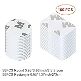 100 PCS Adhesive Replacement Kit Double-Sided Foam