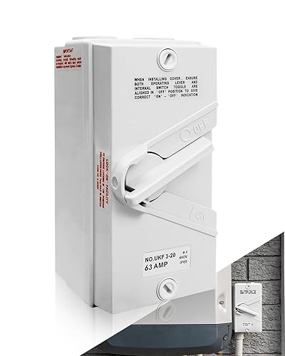 thumbnail image 2 of Enclosed Motor Disconnect Switch 20A 440V AC Egypt 2 of 14