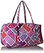 Vera Bradley Women's Cotton Large Travel Duffel Bag, Modern Medley, One Size
