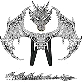 Himine Dragon Wings Props Cosplay Wing With Tail Mask