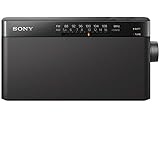Sony ICF-306 Portable AM/FM Radio - Black