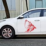 Grim Reaper Scythe Universal Adhesive Car Sticker