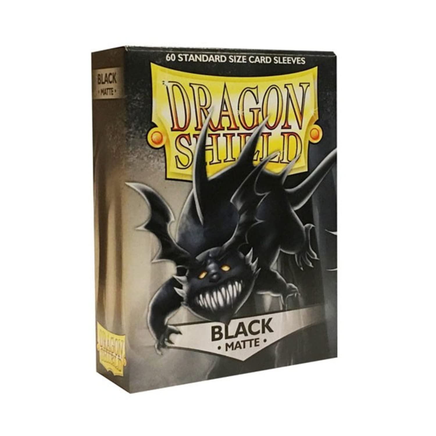 Arcane Tinmen ApS ART11202 Sleeves Black (60)' Dragon Shield Matte Schwarz Card Game, One Size