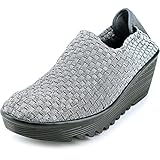 Corkys Tent Women Open Toe Canvas Wedge Heel