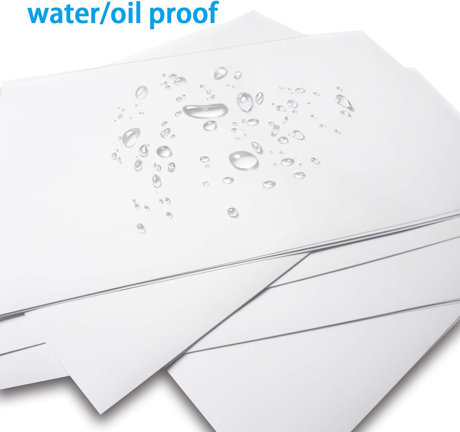 Printable Sticker Paper for Your Inkjet Printer - 8.5 x 11 Inches 20 Sheets Translucent Premium Waterproof Sticker Paper - Dries Quickly and Holds Ink Beautifully: Arts, Crafts & Sewing