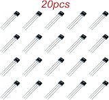JZK 20x A3144 Bipolar Latching Hall Effect Sensor 3-Pin for Electronics Toys view 2