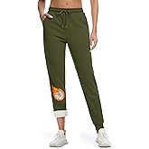MAGCOMSEN Women's Sherpa Lined Sweatpants Winter Warm Fleece Pants Insulated Thermal Athletic Joggers with Pockets