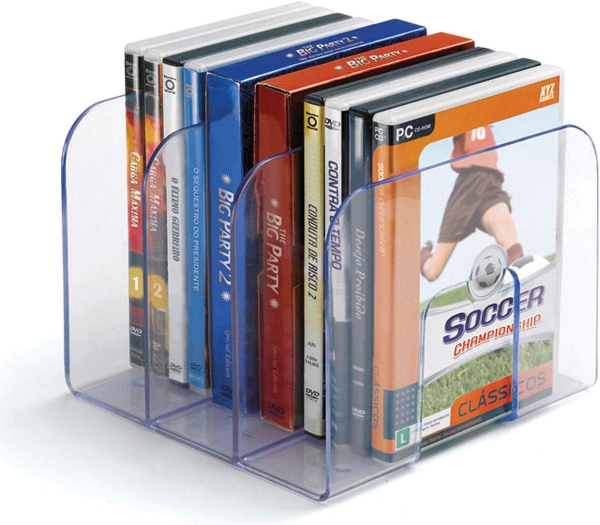 Organizador de Livros Standard, da Waleu