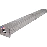 Buyers Products 5401000 Diamond Tread Aluminum Conduit Carrier, Lockable Enclosed Storage for Conduit, Pipe, Tubing, Mounts to Ladder Rack, Made in USA, Includes Mounting Hardware, Weather Resistant