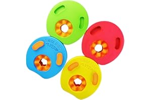 weidrtily 4 Pieces Swimming Buoy Discs Foam Swim Arm Colorful Safe Aid Armbands Set Kids Adults Aiding Tool Circles Rings