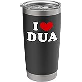 I Love Dua, I Heart Dua Stainless Steel Insulated Tumbler
