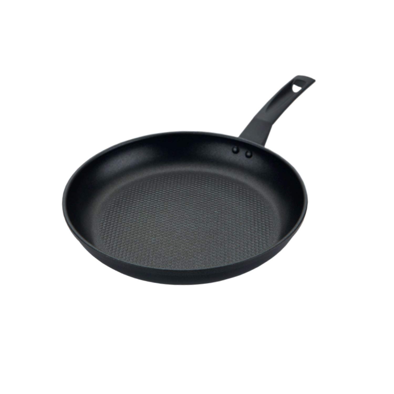 Prestige 9 x Tougher 29cm Non Stick Frying Pan – Induction Hob Pan, Superior Dimpled Non Stick, Perfect for Crepes, Oven & Dishwasher Safe, Black — image 1