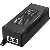 YuanLey Gigabit PoE Injector 60W, PoE++ Injector Converts Non-PoE to PoE++ Network, IEEE 802.3at/af, 10/100/1000Mbps PoE Adap