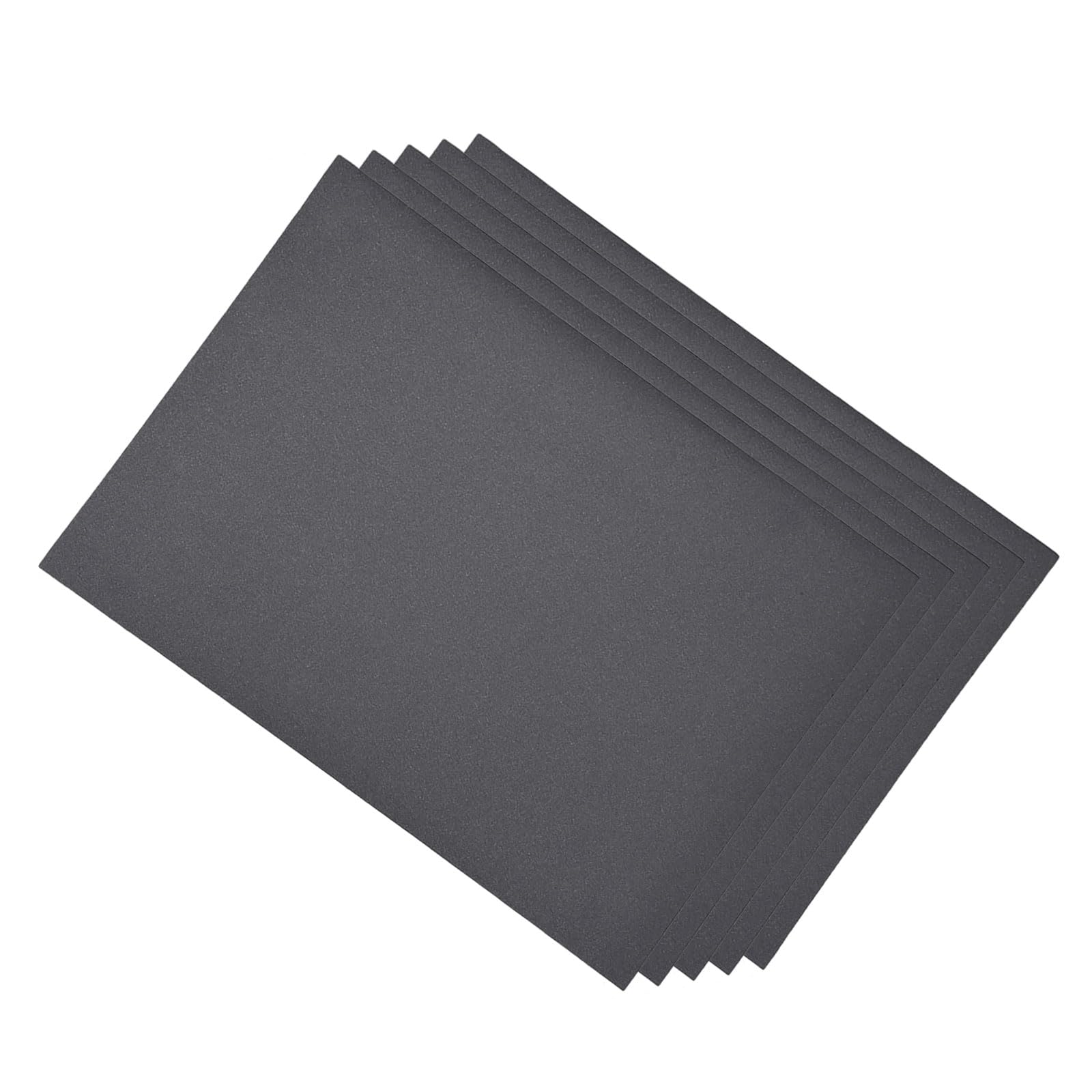 CoCud Wet Dry Sanding Sheets, 9 Inch x 11 Inch 500 Grits Sandpaper Sheets Silicon Carbide - (Applications: for Drywall Wood Metal), 5 Pieces