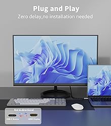 SWITCHFLUX USB C to HDMI 2.1 Cable 10Ft