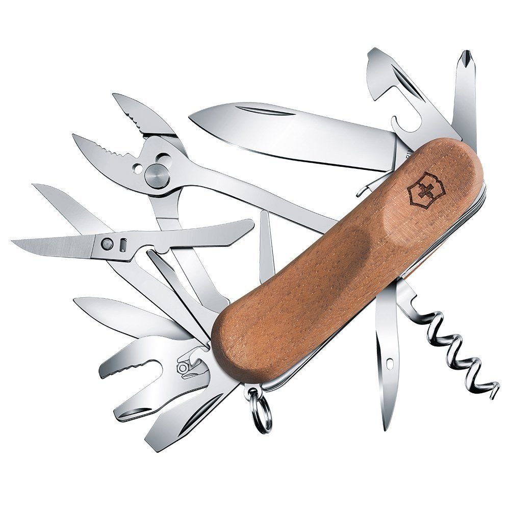 Victorinox Swiss Army Knife Evogrip S557, Walnut Sports