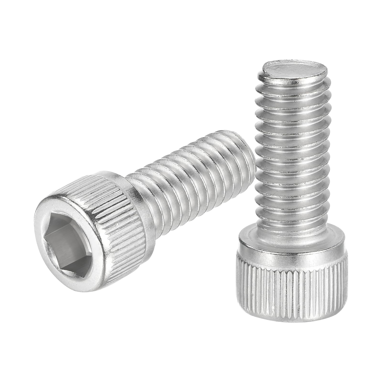 uxcell Hex Socket Bolts (3/8"-16x3/4"), 304 Stainless Steel Hex Socket Drive Screw, Silver Tone, 15 Pcs โ image 1