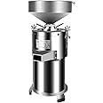 Upgraded Commercial Electric Sesame Butter Machine Stainless Steel Sesame Mill Grinding 30kg/h Household Automatic Mill Grinding Machine for Tahini Butter, Almond Butter