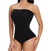 JOYSHAPER Strapless Shapewear Bodysuits for Women Tummy Control Bodysuit Thong Full Body Shaper