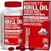 Bronson Antarctic Krill Oil 1000 mg with Omega-3s EPA, DHA, Astaxanthin and Phospholipids 180 Softgels (90 Servings)
