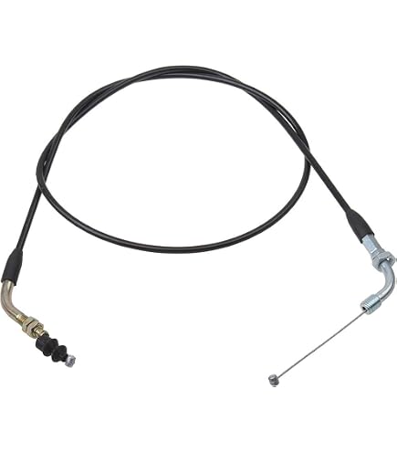 Kit Cavo Accelerazione Universale Doppio Venhill Fai-da-te - 1.35m, Rosso, Bassa Attrito PTFE