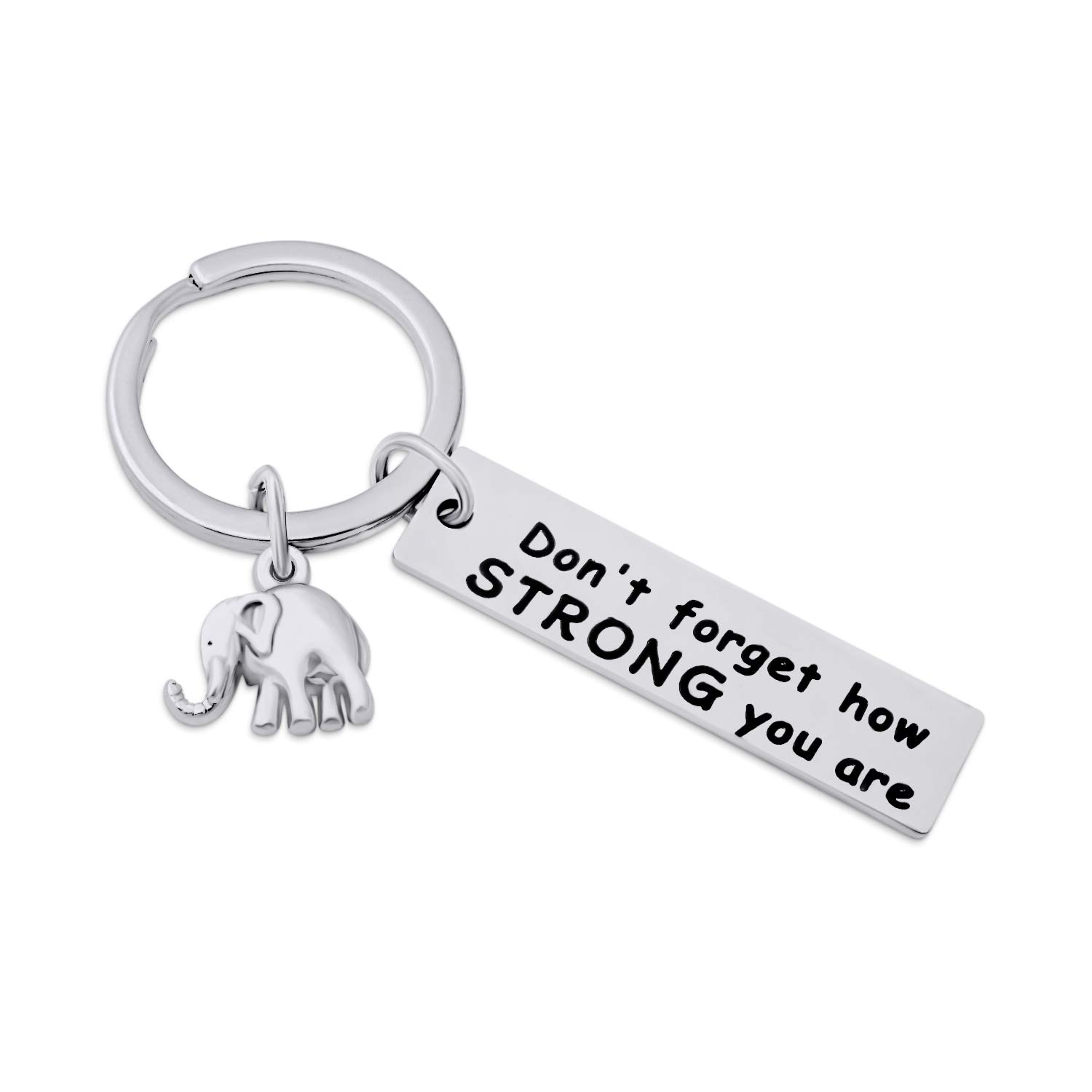 Elephant Keyring Cute Keyrings For Women Small Thinking Of You Encouragement Gifts For Girls Best Friends Daughter
