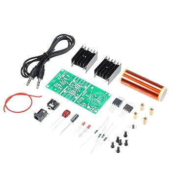 Tooarts Tesla Coil Kit Plasma Speaker Electronic DIY Kit